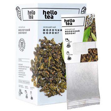 Чай пакетований Hello Tea Молочний Оолонг 20 шт HT20 фото