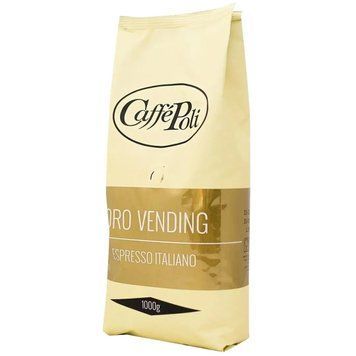 Кава в зернах Caffe Poli Oro Vending 1 кг CPOV фото