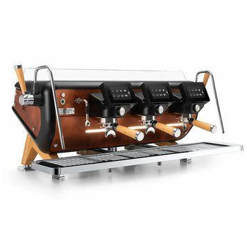 Професійна трипостова мультибойлерна кавомашина Astoria Barista Attitude STORM STANDARD SAEP/3 Copper/Wood 0KSAEP3S430005 фото