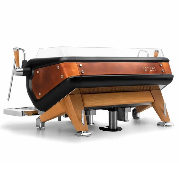 Професійна трипостова мультибойлерна кавомашина Astoria Barista Attitude STORM STANDARD SAEP/3 Copper/Wood 0KSAEP3S430005 фото