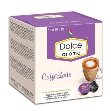 Кава в капсулах DG Dolce Aroma Caffe Latte 16 шт DG-DA-CL фото