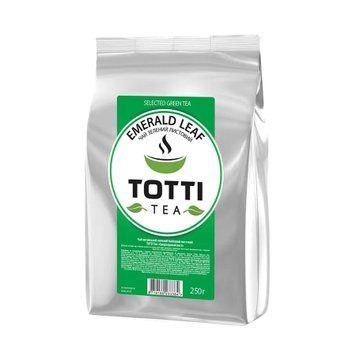 Чай зелений розсипний Totti Tea Смарагдовий Лист 250 г TCM фото