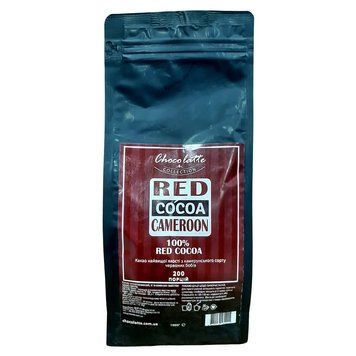 Какао 100% Chocolatte Collection Red Cocoa Cameroon 1 кг CC-RCC фото