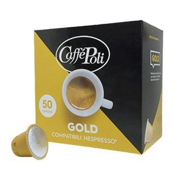 Кава в капсулах N Caffe Poli Gold 5.2 г х 50 шт nespresso17 фото