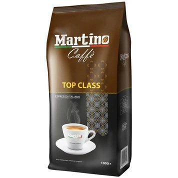 Кава в зернах Martino Caffe Top Class 1 кг CTC1 фото