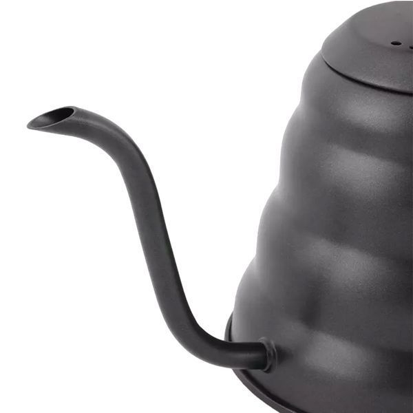 Чайник Pour Over VD Coffee для кави із термометром, чорний з тонким носиком 1.2 л VD1511 фото