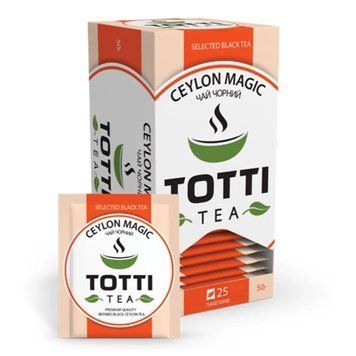 Чай пакетований Totti Tea Магія Цейлону 25 шт TT01 фото