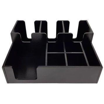 Дерев'яний барний органайзер STANDART PLUS (9 відділень) 31x24x12 см obsp7 фото