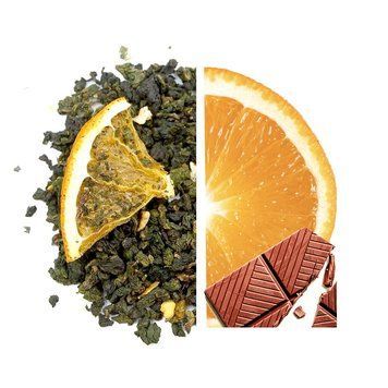 Чай Teahouse Апельсиновий улун з шоколадом №211 250г 25948 фото