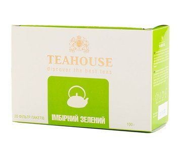 Чай пакетований для чайника Teahose Імбирний зелений 20шт 1005352 фото