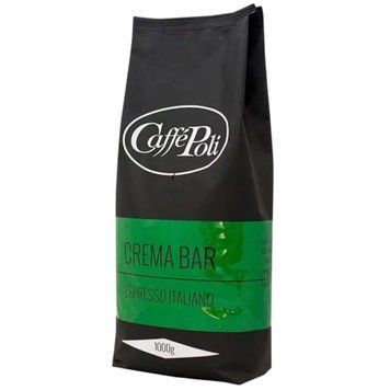 Кава в зернах Caffe Poli Crema Bar 1 кг CPCB фото