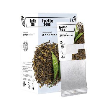 Чай пакетований Hello Tea Дарджилінг 20 шт HT19 фото